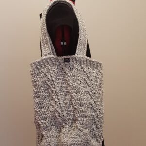 Sac à fond rond "arbre et torsade"